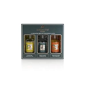 Sipsmith London Mini Trio Of Gins, 3 x 5cl