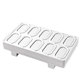 Moldes de Sushi | Herramienta de 10 Compartimentos para la Elaboración - Prensador Para Sushi,Destinado A Familia Amigos Almuerzo Escuela Restaurante Casa De Campo Camping Picnic Cocina Y Gastronomía