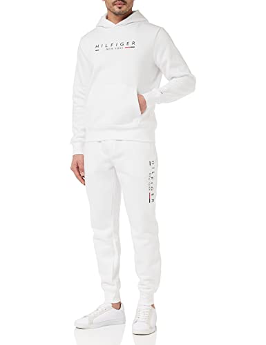 Tommy Hilfiger Homme Hilfiger New York Survêtements, Blanc, M EU