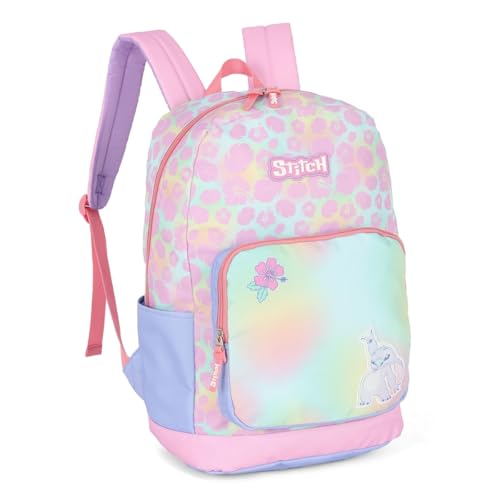 Mochila de Costas Juvenil Stitch G Rosa Peace Luxcel