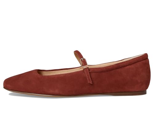 Dolce Vita Women's Reyes Ballet Flat, Brandy, 84