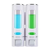 Photo Gallery mekotrin dispenser sapone bagno, dosatore sapone bagno mani cucina, dispenser bagnoschiuma doccia a parete con etichetta impermeabile per cucine bagni (bianco, 2 * 400ml) Photo Gallery mekotrin dispenser sapone bagno, dosatore sapone bagno mani cucina, dispenser bagnoschiuma doccia a parete con etichetta impermeabile per cucine bagni (bianco, 2 * 400ml)