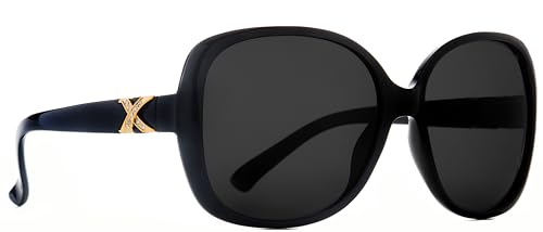 NYS Collection Jackie-O Polarized Oversized Butterfly Sunglasses – Women’s Retro Style, UV400 Protection2