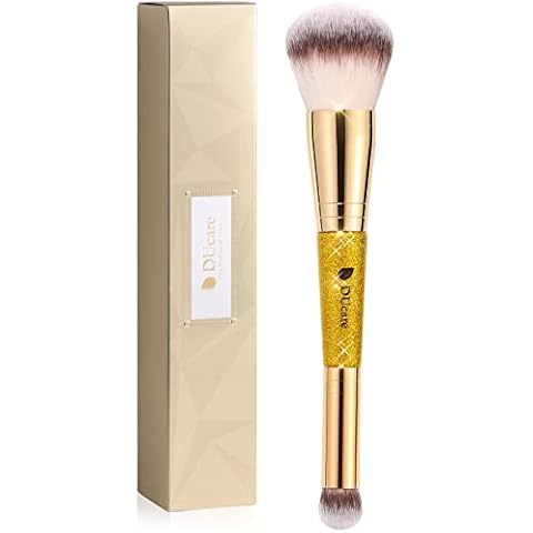 DUcare Double Ended Foundation Powder Brush Concealer Brush Cover