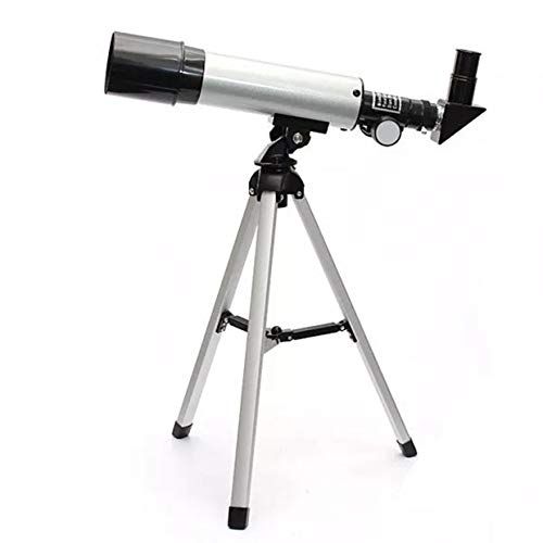 Angusshop Telescópio astronômico refrativo HD profissional externo zoom de alta ampliação luneta lun