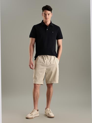 Image of Solid Slim-Fit Cotton Polo T-Shirt