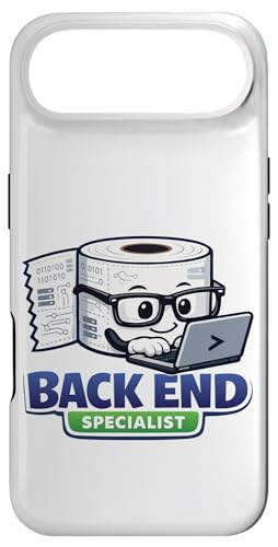 Back End Specialist Programmer Funny Toilet Paper Developer �X�}�z�P�[�X iPhone Air �p