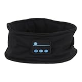 ACOLY Kabellose Unisex-Schlafkopfhörer – HD-Stereo-Sound, bequeme Passform zum Schlafen, bei Schlaflosigkeit und Training (Schwarz)