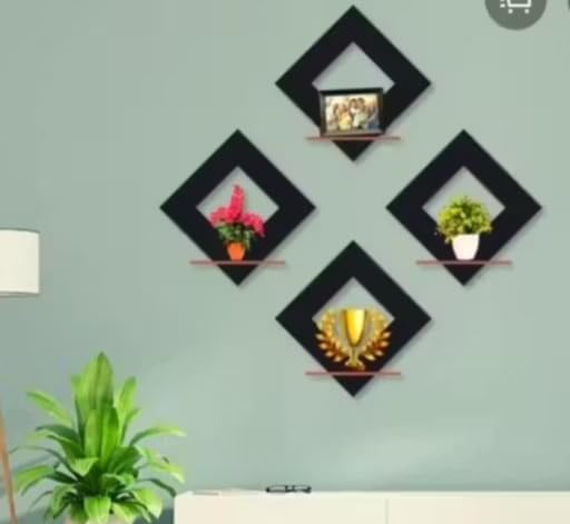 Image of Wall Sculpture for Home Decor, Decorative Art Piece (Diamond)