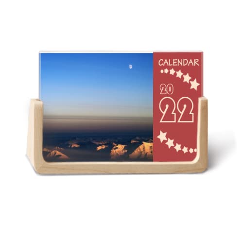 Calendrier de bureau 2022 planning mensuel papier nature bureau