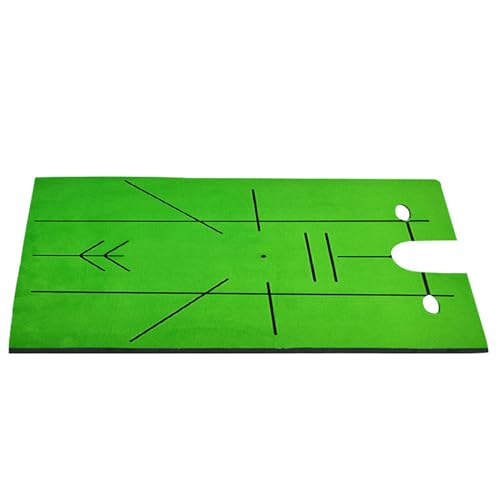 Vxuxlje Home Golf Swing Mat, Compact Hitting Pad for Practice Green One Size