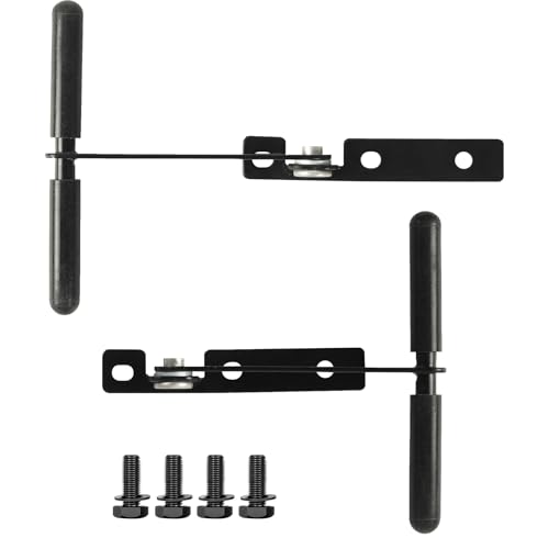 Calvana (2 Pack RV Fridge Door Latch Keeps Fridge Shut While Traveling RV Replacement Parts 1 3/16 Hole Spacing