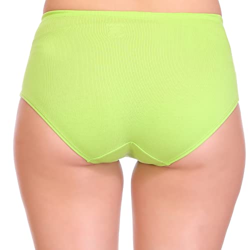 Image of SONA Women's Soft Cotton Inner Elastic Plain Daily Use Hipster Panties