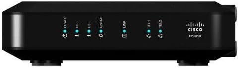 Cisco DPC3208 8x4 DOCSIS 3.0 Gigabit Internet Cable Modem 340Mbps With Embedded Digital Voice Charter Spectrum Mediacom