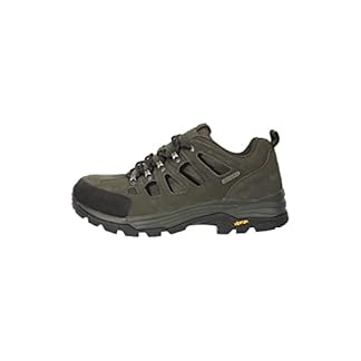 Mountain Warehouse Vertex Mens Extreme Vibram Shoes IsoDry Vibram Sole Suede Mesh Upper Deep lugs Best for Winter Walking Hiking Outdoors Trekking