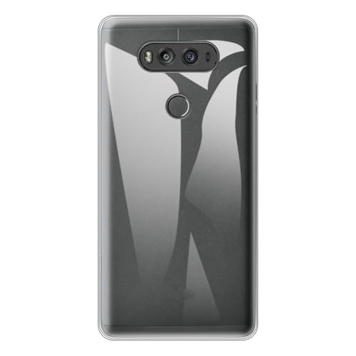 Shantime Soft Case Compatible with LG V20, Slim Shockproof Bumper Protective Back Cover, Anti-Scratch Flexible Shell, Grip-Friendly(Clear)