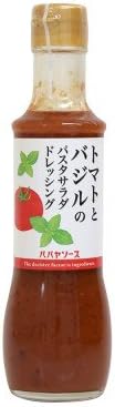 Amazon 京都 パパヤソース トマトとバジルのパスタサラダドレッシング 京都パパヤソース ドレッシング 通販