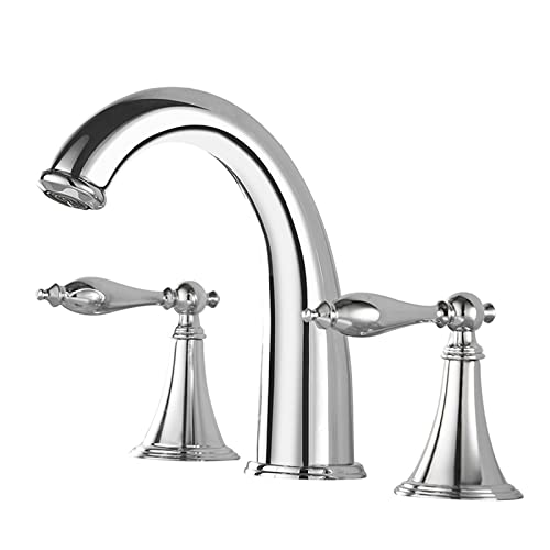 Robinet mitigeur de lavabo anti fuite en laiton chromé durable