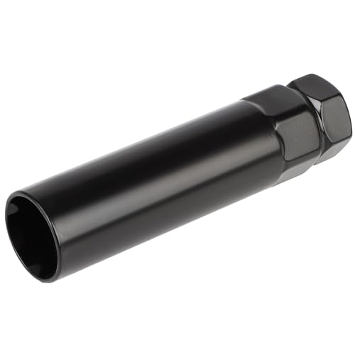 Image of SCITOO 1PC Black Lug Nut Key 7 Point Spline Drive Tall 3.5 inch(90mm) Hex 3 /4 inch & 13 /16 inch(19mm&21mm)