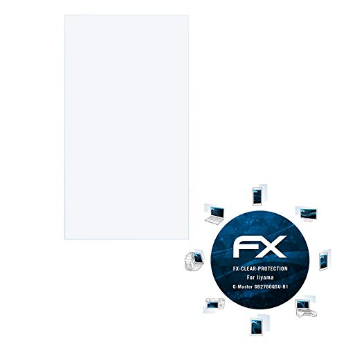 Preisvergleich Produktbild atFoliX Schutzfolie kompatibel mit Iiyama G-Master GB2760QSU-B1 Folie, ultraklare FX Displayschutzfolie