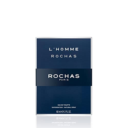 Rochas mixte adulte L'HOMME VAPORIZADOR VAPORISATEUR ROCHAS L 39 HOMME EAU DE TOILETTE 60ML, Nègre, Est ndar EU