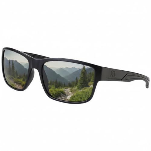 Image of Polarized HD Genuine Glass Sunglasses for Men and Women, Italian Design, Anti-Glare,UV400,Corning True Glass Lenses