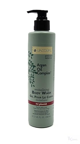 LACOUPE Embrace Balance Argon Oil Complex Revitalizing Body Wash Pump