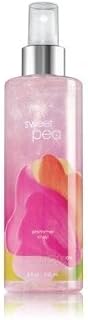 Bath and Body Works Sweet Pea Shimmer Mist 8 Oz New