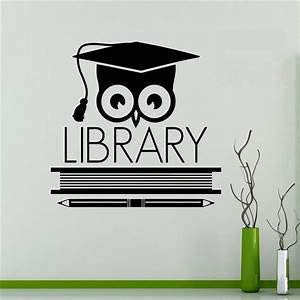 LYOMAN Books Library Owl Wall Vinyl Decal Education School Wall Sticker Classroom Housewares Design Custom Decals Door Stickers(Black) Vinyl Sticker (B08D6SR2TB) Amazon Price History, Amazon Price Tracker