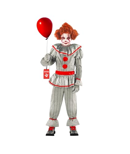Morph Déguisement Clown Tueur Enfant, Costume Halloween Effrayant Garçon, Déguisement Clown Enfant, L