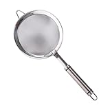 Photo Gallery heallily 3 setacci in acciaio inox con filtri a maglia fine per farina, tè, succo, olio, latte di soia, scolapasta leggeri per cucinare, cuocere, barbecue e filtrare gli alimenti Photo Gallery heallily 3 setacci in acciaio inox con filtri a maglia fine per farina, tè, succo, olio, latte di soia, scolapasta leggeri per cucinare, cuocere, barbecue e filtrare gli alimenti