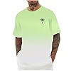 Mens T Shirts XXL, Mens T Shirts Men's Fashion Casual T-Shirts Breathable Lightweight Tee Top Hawaiian Print Summer Camping Hiking Holidays Everyday Wear #3