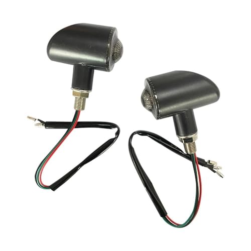 Clignotants de moto double couleur 12V pour résoudre le manque de visibilité arrière des feux