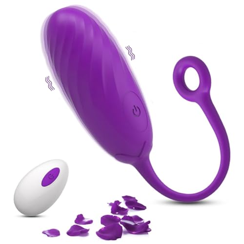 Huevo Ṿibradóradòr Clítoriś Ṥēxṵal para Mùjêr Vîbrãdør con Mando Distancia,Mini 12 Modos Ṽibráción Parëjas Màndo Juguetês Eróticos para Parejàs Sexuàles Coṋsôladorês.. para Mújer BYED002