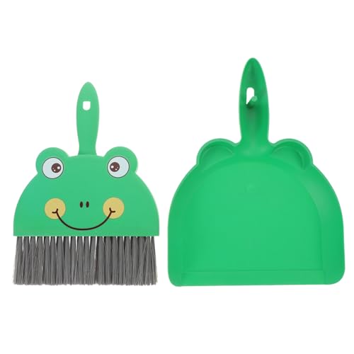 Alipis Small Broom and Dustpan Set Dust Cleaner for Keyboard Car Home Family-Friendly