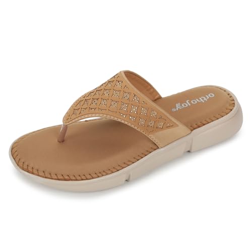 Image of ORTHO JOY doctor Fancy Slipper for women || Orthopedic Women's Fancy Sandal For Women