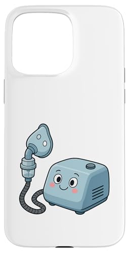 Terapeuta respiratorio nebulizador Carcasa para iPhone 15 Pro MAX