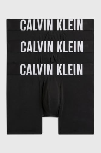 Calvin Klein Herren 3er Pack Boxer Briefs Unterwäsche, Schwarz (Black/Black/Black), XXL – Ansicht 1
