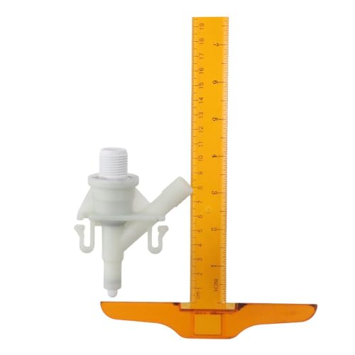 Image of BYOBYO RV Toilet Water Valve Kit,Pedal Flush Toilets Water Valve Parts Accessories Replacement 385311641 for Dometic 300 301 310 320, for Sealand, White