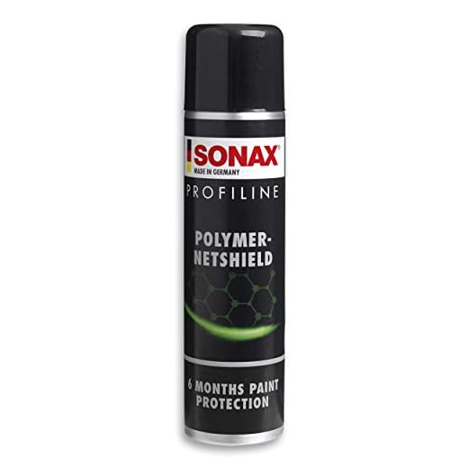 SONAX PROFILINE PolymerNetShield (340 ml) wachsfreie Lackversiegelung für 6 Monate Hybridschutz dank Net-Protection-Technology | Art-Nr. 02233000