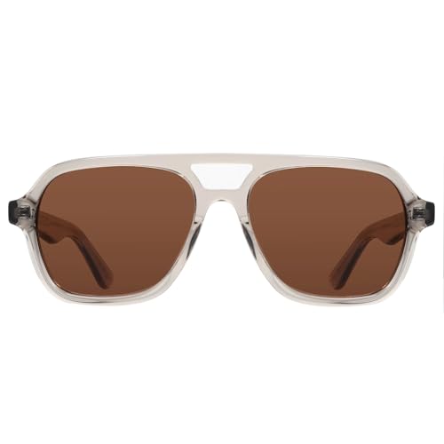 Lunettes de soleil polarisées acétate UV400 pour hommes et femmes