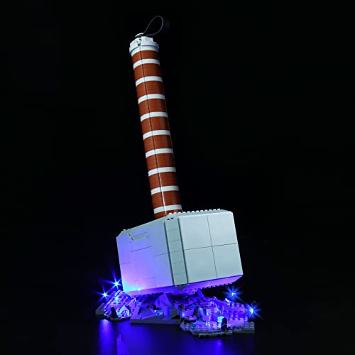 Led Licht Set für Lego Mjölnir (Nur Lichter-Set,kein Lego-Modell),Dekorations Led Beleuchtungs Set für Lego 76209… – Bild 3
