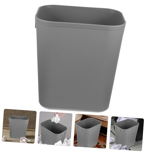 Bote de basura pequeño rectangular para cocina y dormitorio miniatura 6