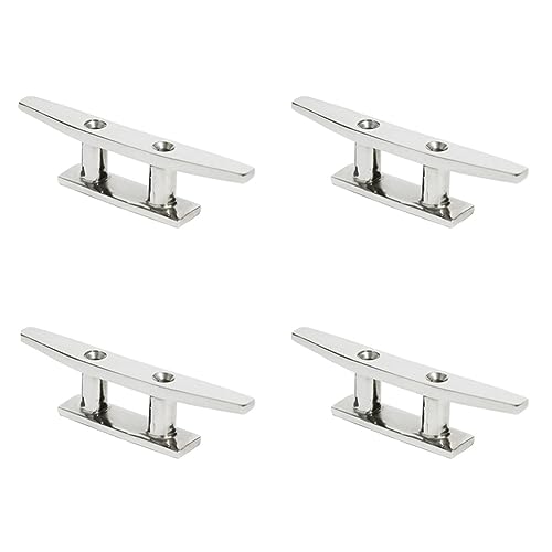 Taquets de bateau de matériel en acier inoxydable 316 anti-corrosion 8"