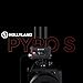 Hollyland Pyro S Wireless Video Transmission System with Auto Dual-Band Hopping Technology Bundle with Folding Storage Travel Case with Zippered Pockets (Black) (2 Items)
