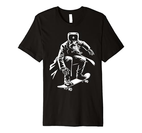 Grigori Yefimovich Rasputin Skateboarder Premium T-Shirt