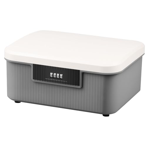 KTCINA Professional Abschließbare Aufbewahrungsbox 26 x 22 x 12 cm ca. 9 L...