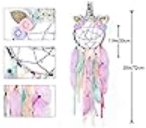 Unicorn Dream Catcher for Home & Ofiice Decor, Wall Hanging (Pack of 1)