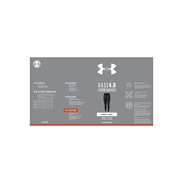 Under-Armour-Womens-Base-Leggings-40 Under Armour Women's Base Leggings 4.0 , Black (001)/Pitch Gray , Large