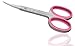 Nail Scissors Curved Eyebrow Scissors for Nail, Cuticle, Eyelashes, Nose Hair, Mustache and Beard - Manicure and Pedicure Small Scissors for Men and Women